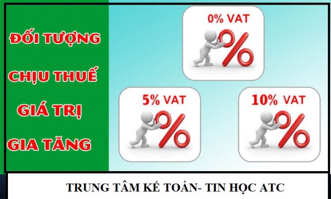 Học kế toán cấp tốc tại Thanh Hóa Trong bài viết hôm nay, ATC xin chia sẻ cùng các bạn về chủ để: Ðối tượng nộp thuế giá trị gia tăng: