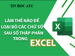 Hoc tin hoc o thanh hoa Khi xử lý số liệu, bảng tính của bạn xuất hiện các chữ số thập phân dài, sẽ làm cho bảng tính của bạn bị rối mắt,