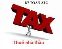 Dao tao ke toan o thanh hoa Tổ chức cá nhân nước ngoài có hoạt d.odongj kinh doanh ở Việt Nam phải đóng thuế nhàthầu, vậy cách tính thuế