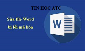 Hoc tin hoc van phong tai Thanh Hoa Văn bản word của bạn bị lỗi xuất hiện những ký tự không đọc được, chúng ta cùng tìm hiểu nguyên