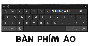 Hoc tin hoc van phong o Thanh Hoa Đôi khi bàn phím trên laptop của bạn bị lỗi hoặc hư hỏng bạn phải sử dụng đến bàn phím ảo, sau đây