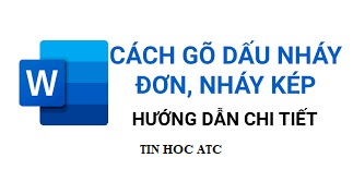 Hoc tin hoc o thanh hoa Máy tính của bạn gặp lỗi nhấn một lần nháy kép nhưng ra hai lần nháy, trường hợp này chúng ta sẽ xử lý như thế