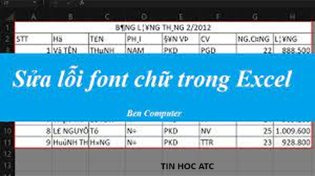 Học tin học văn phòng tại Thanh Hóa Khi gặp tình trạng font chữ của bạn thành dấu hỏi bạn sẽ xử lý như thế nào? Nếu chưa biết cách sửa