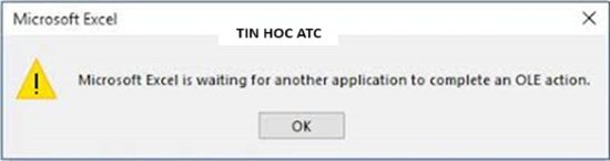 Học tin học văn phòng tại Thanh Hóa Bạn đã biết về lỗi OLE? Nguyên nhân và cách khắc phục lỗi này như thế nào? Mời bạn tham khảo bài