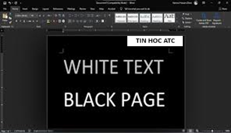 Lớp tin học văn phòng tại Thanh Hóa Nếu bạn muốn biết cách sửa lỗi word bị nền đen thì mời bạn tham khảo bài viết này của tin học ATC nhé!
