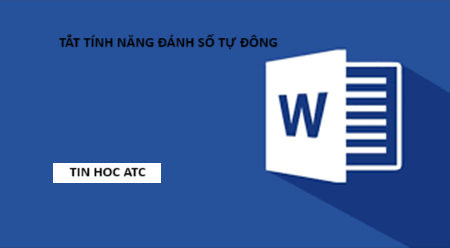 Hoc tin hoc o thanh hoa Muốn tắt tính năng tự động đánh số đầu dòng trong word thì làm thế nào? Nếu bạn chưa tìm được câu trả lời thì