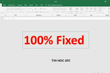 Hoc tin hoc o thanh hoa File excel của bạn đột nhiên bị trắng? Bạn đang tìm cách khắc phục? Tin học ATC xin chia sẽ với bạn những