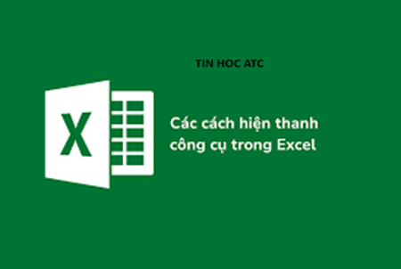 Hoc tin hoc o thanh hoa Nếu bạn đang băn khoăn và đau đầu vì bị ẩn thanh công cụ? Tin học ATC có giải pháp dành cho bạn đây: