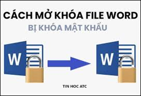 Hoc tin hoc cap toc o thanh hoa Để tăng độ bảo mật cho file word, bạn cần biết cách đặt mật khẩu cho file.Nhưng nếu bạn lỡ quên mất mật