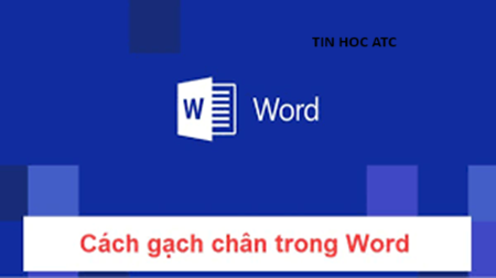 Hoc tin hoc thuc hanh tai thanh hoa Bạn muốn gạch chân dưới những từ quan trọng? Tin học ATC xin gợi ý một số cách sau nhé!Gạch chân