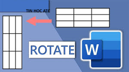 Học tin học văn phòng tại Thanh Hóa Xin chào các bạn, bài viết sau đây tin học ATC xin chia sẽ đến bạn về cách xoay bảng trong word cực