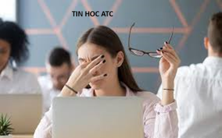 Học tin học thực hành tại thanh hóa Để giảm bớt mỏi mắt cho dân văn phòng thì bạn cần thiết lập những chế độ sau cho máy tính của bạn.