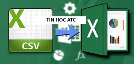 Học tin học cấp tốc ở thanh hóa Khi mở file CSV bạn thường gặp lỗi hiển thị các ký tự lạ, bài viết sau đây ATC xin chia sẻ cách để khắc