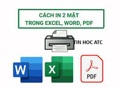 Học tin học thực hành ở thanh hóa Đối với word, excel và PDF cách in hai mặt như thế nào? Mời bạn tham khảo bài viết sau đây để có câu