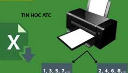 Hoc tin hoc van phong o Thanh Hoa Bạn muốn in trang chẵn hoặc lẻ trong Excel để tiết kiệm giấy và dễ sắp xếp? Dưới đây là cách thực