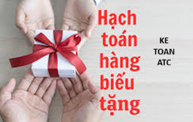Học kế toán thực hành tại thanh hóa Trong hoạt động kinh doanh, việc biếu tặng hàng hóa cho khách hàng, đối tác hay nhân viên là điều khá