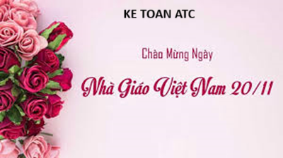 Hoc ke toan o thanh hoa Ngày 20/11 lại về nhẹ như một cơn gió lành, mang theo hương ký ức của những tháng ngày cắp sách đến